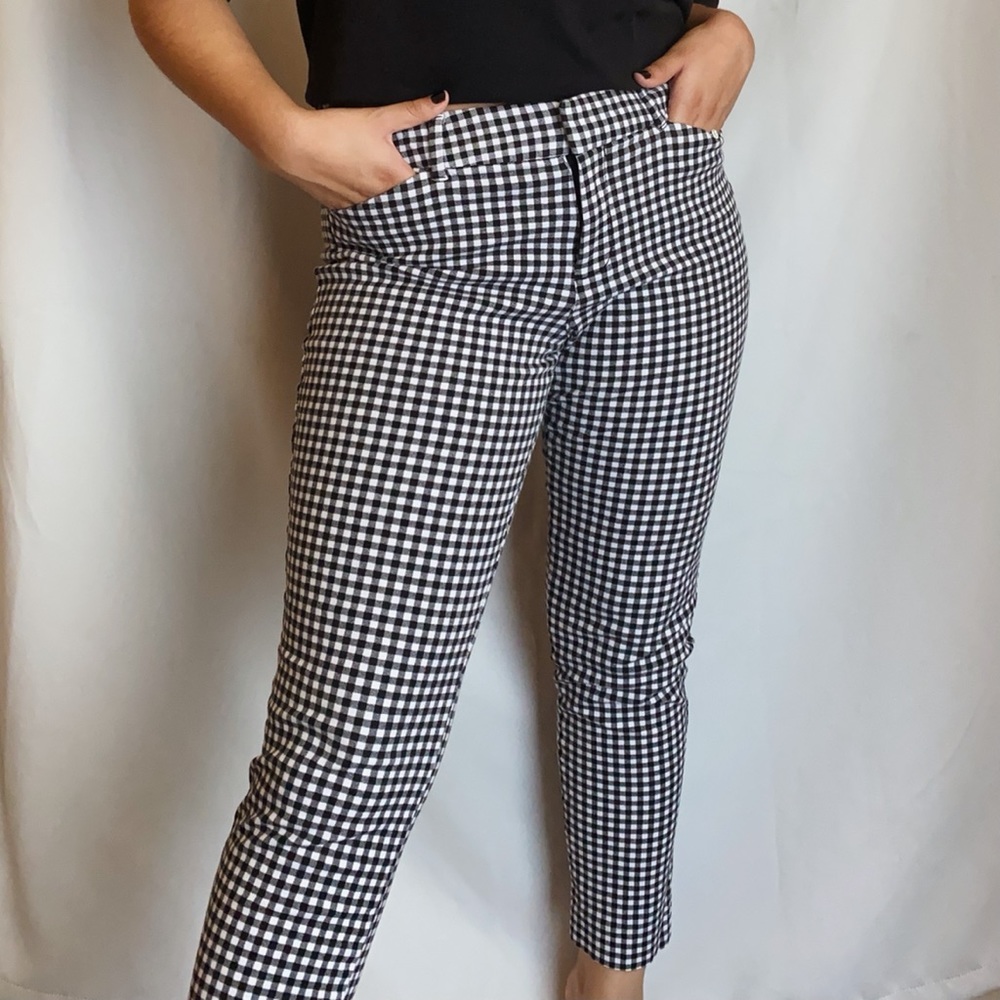 ♼ Fall B&W Plaid Pants ♼